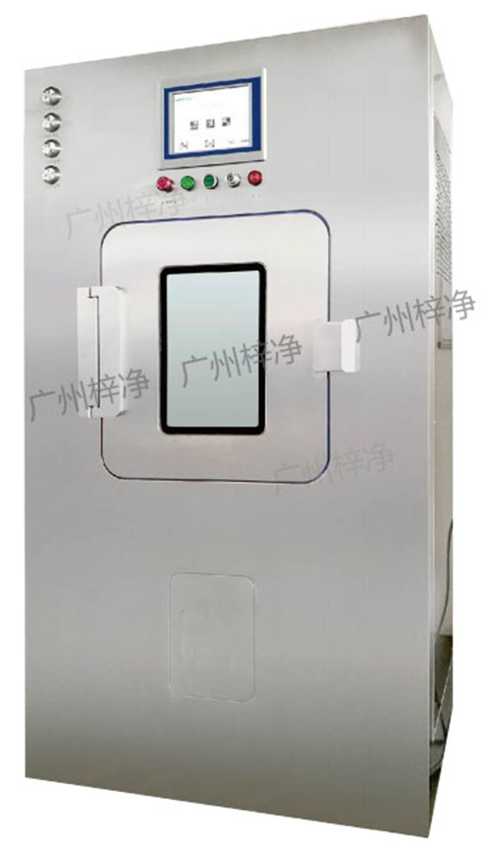VHP滅菌傳遞窗采用專門的滅菌介質(zhì)給予系統(tǒng)使過(guò)氧化氫等離子體更均勻，達(dá)到滅菌效果。